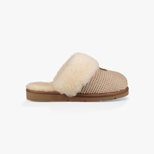 Ugg Cozy Knit Women Slippers Beige/Brown (3204XPRVY)